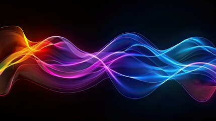Fototapeta premium A colorful abstract design created using computer graphics.
