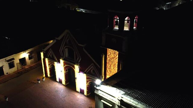 Step into the magical ambiance of Mompox as we explore the San Francisco Church under the cover of night. Throttle up.