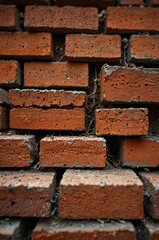 brick wall, macro photo