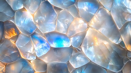 Ethereal Moonstone Crystal Background
