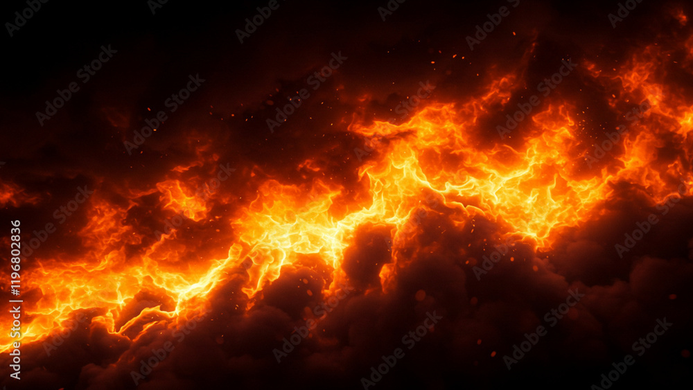 Aufkleber a dynamic fire burst pattern perfect for enhancing a banner background