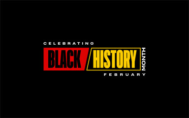 black history month holiday concept