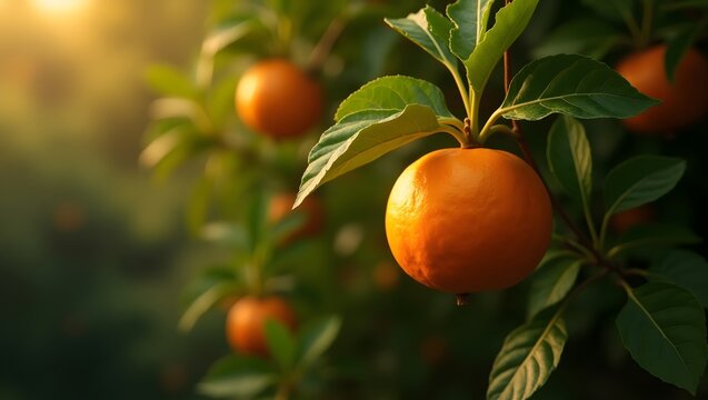 Lush Neolamarckia cadamba fruits on a tree, symbolizing natural abundance, perfect for agricultural or nature related content, nature, health or food themes