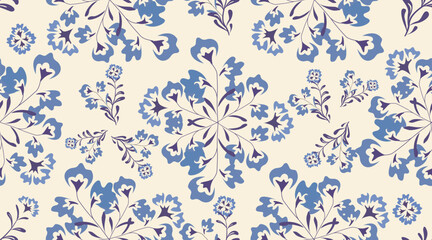Seamless fabric pattern, seamless vector, floral pattern, wallpaper