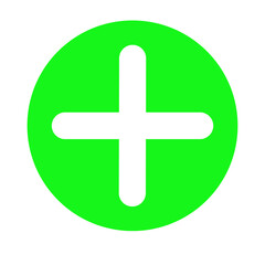 Set of realistic colorful 3d plus sign. Different colors arithmetic 3d element, education maths icon, mathematical or medical symbol. Abstract vector illustration isolated on a white background