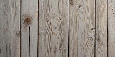 Naklejka premium Textured Wooden Background with Peeling White Paint. Vintage Weathered Wood Planks. Perfect for Historical Design Projects, Vintage Design, or Interior Style.