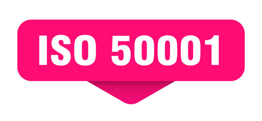 iso 50001 sticker. iso 50001 sign on transparent background