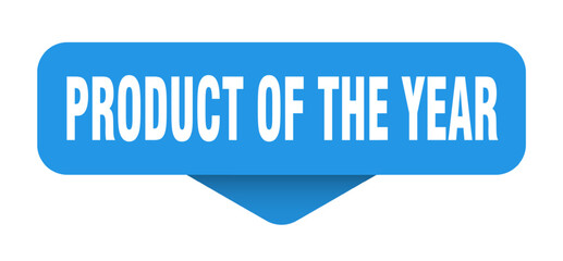 product of the year sticker. product of the year sign on transparent background