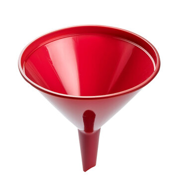 漏斗/じょうご（plastic funnel on white background）
