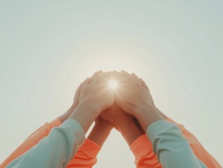 Teamwork and Teamwork Unity Among Soccer Players Under Setting Sun
