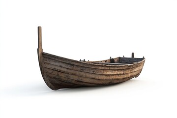 Boat isolated on white background
