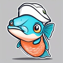 fish cartoon