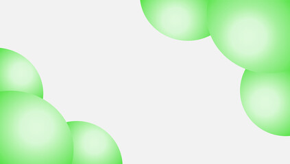 淡い吹き出しコメントのグラフィック素材イラスト