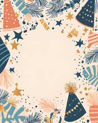 Obraz premium Luxurious Christmas and Holiday Promotion Banner with Elegant Ornaments, for Tags, Posters, and Banners with Ample Space for Custom Text Overlay