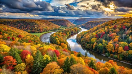 Capture breathtaking panoramic views and stunning nature photography at Seneca River Lookout.