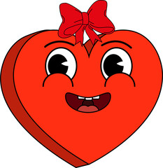 Valentine heart icon