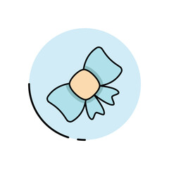 Bow Tie vector icon
