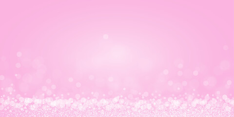 glitter abstract pink background with bokeh light background.