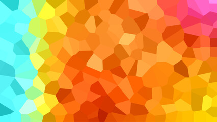 Colorful and multicolor crystal texture. Wallpaper background For Website theme and Mobile Applications, business infographic and social media, modern decoration, art illustration template design.