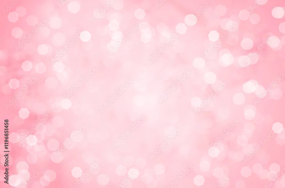 Canvas Prints pink background blur with bokeh