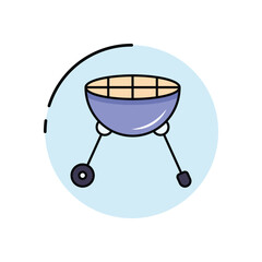 Barbeque vector icon
