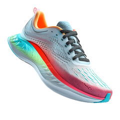 Colorful Running Shoes with Gradient Design