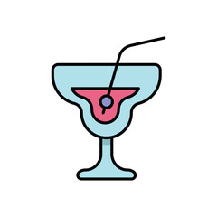 Coctail vector icon