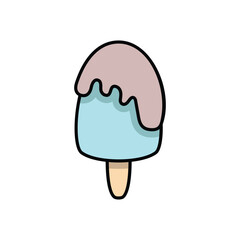 Popsicles vector icon