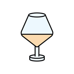 Wine Glass vector icon