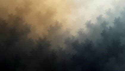Obraz premium Abstract Cloud Formation Atmospheric Hues