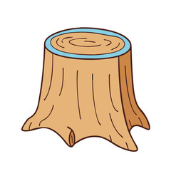 tree stump seat vector icon, tree stump seat vector illustration -simple illustration of tree stump seat, perfect for tree stump seat logos and icons and themed design 