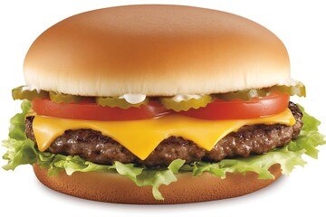 Savory Cheeseburger - A Classic American Delight