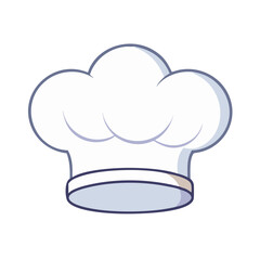 chef s hat vector icon, chef s hat vector illustration -simple illustration of chef s hat, perfect for chef s hat logos and icons and themed design 