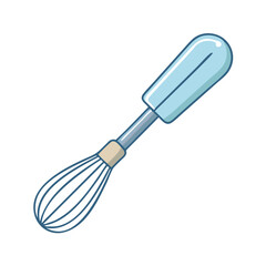 whisk vector icon, whisk vector illustration -simple illustration of whisk, perfect for whisk logos and icons and themed design 