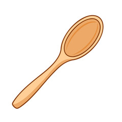 wooden spoon vector icon, wooden spoon vector illustration -simple illustration of wooden spoon, perfect for wooden spoon logos and icons and themed design 
