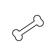Bones icon logo sign set vector outline