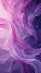 Obraz premium Abstract Draped Purple and Pink Fabric Texture