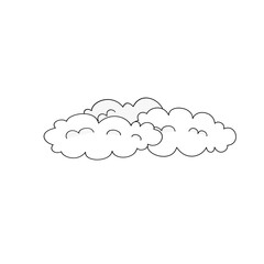 Cartoon Cloud Illustration