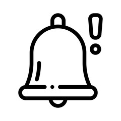 notification line icon