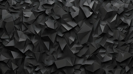 Obraz premium Abstract dark grey and black geometric textured background. Ideal for modern designs and presentations.