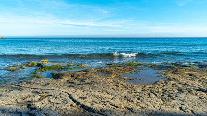 Small town with beach in Almeria Spain 28
