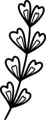 Hand Drawn Leaves
