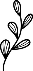 Hand Drawn Leaves
