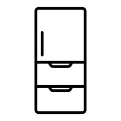 Refrigerator icon.