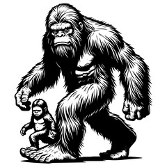 Fototapeta premium Bigfoot