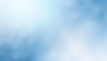 Serene Blue Sky Abstract Background: Soft Hues and Peaceful Atmosphere