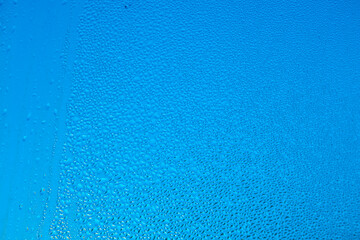 drops of condensation on the windows