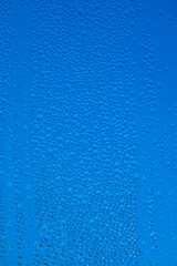 drops of condensation on the windows