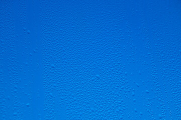 drops of condensation on the windows