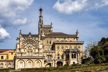 Bussaco Palace Hotel, located in the Bussaco National Forest at Luso, Portugal